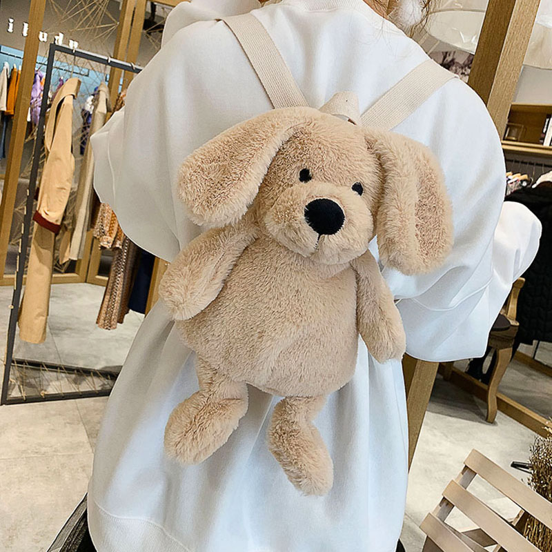 Girls Plush Backpack