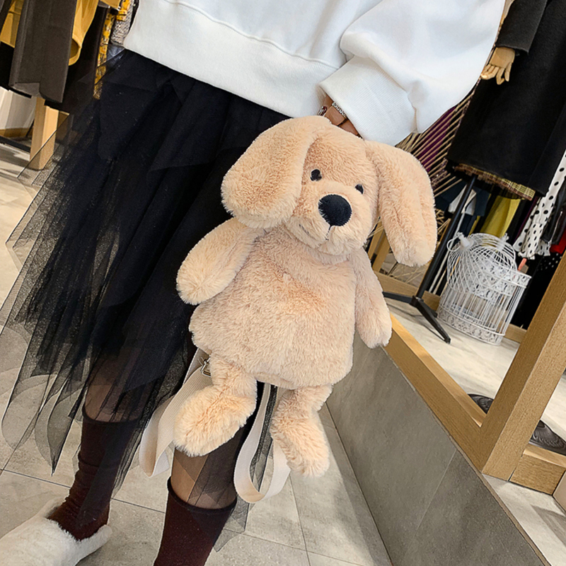 Girls Plush Backpack