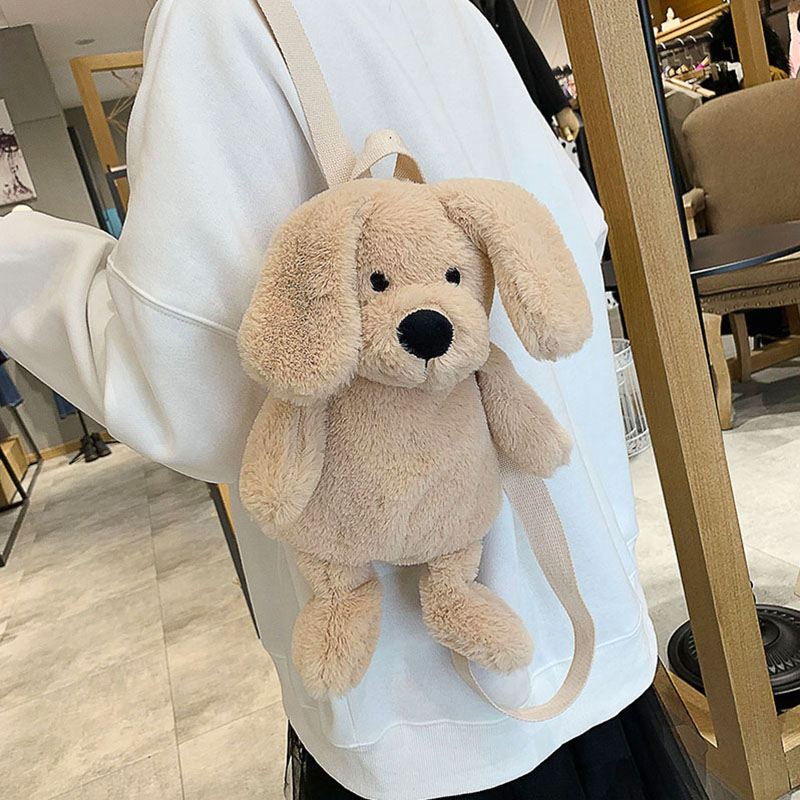 Girls Plush Backpack