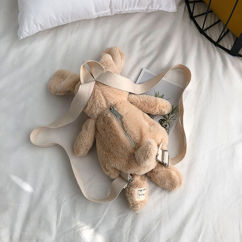 Girls Plush Backpack