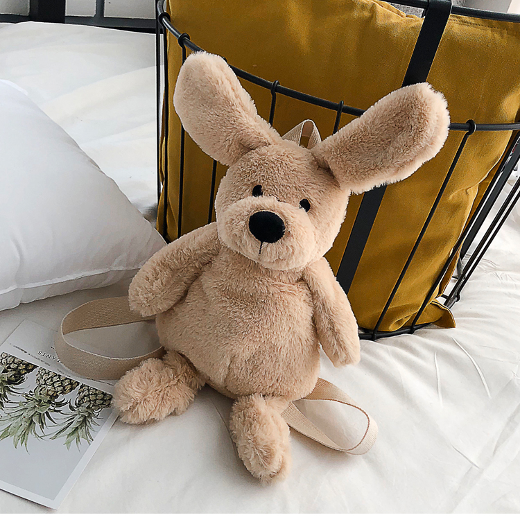 Girls Plush Backpack