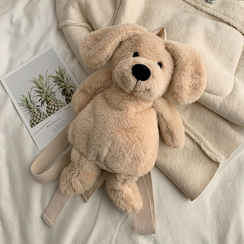 Girls Plush Backpack