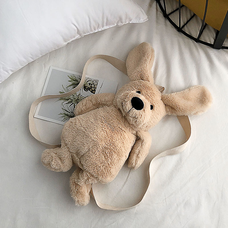 Girls Plush Backpack