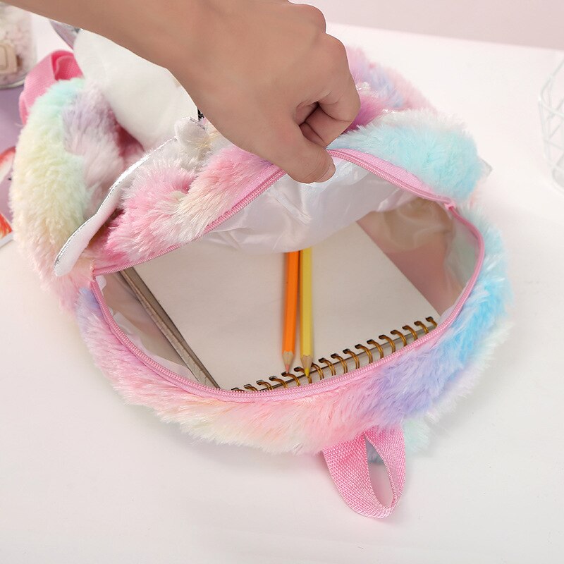 Unicorns Cartoon School Bag