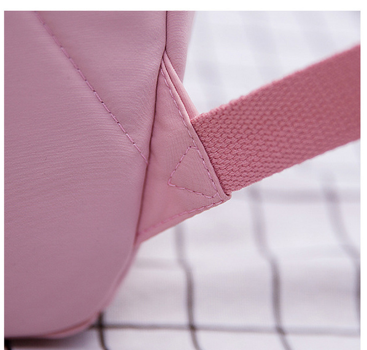 Girl's Waterproof Nylon School Bag