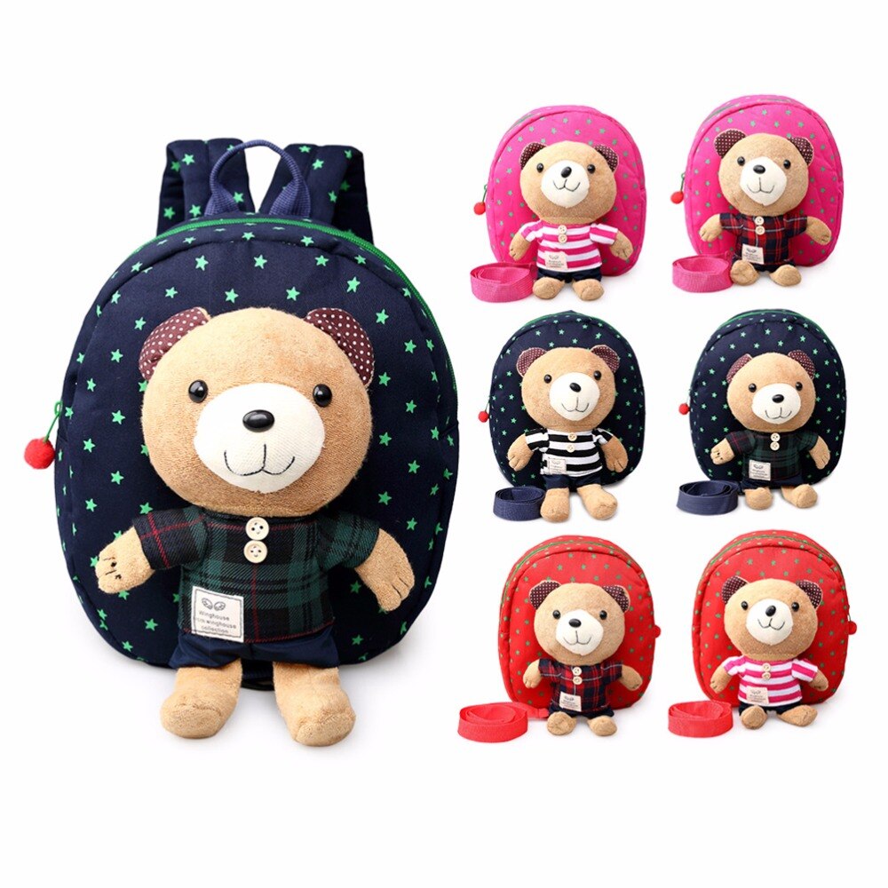 Canvas Kindergarten School Backpack for Kids