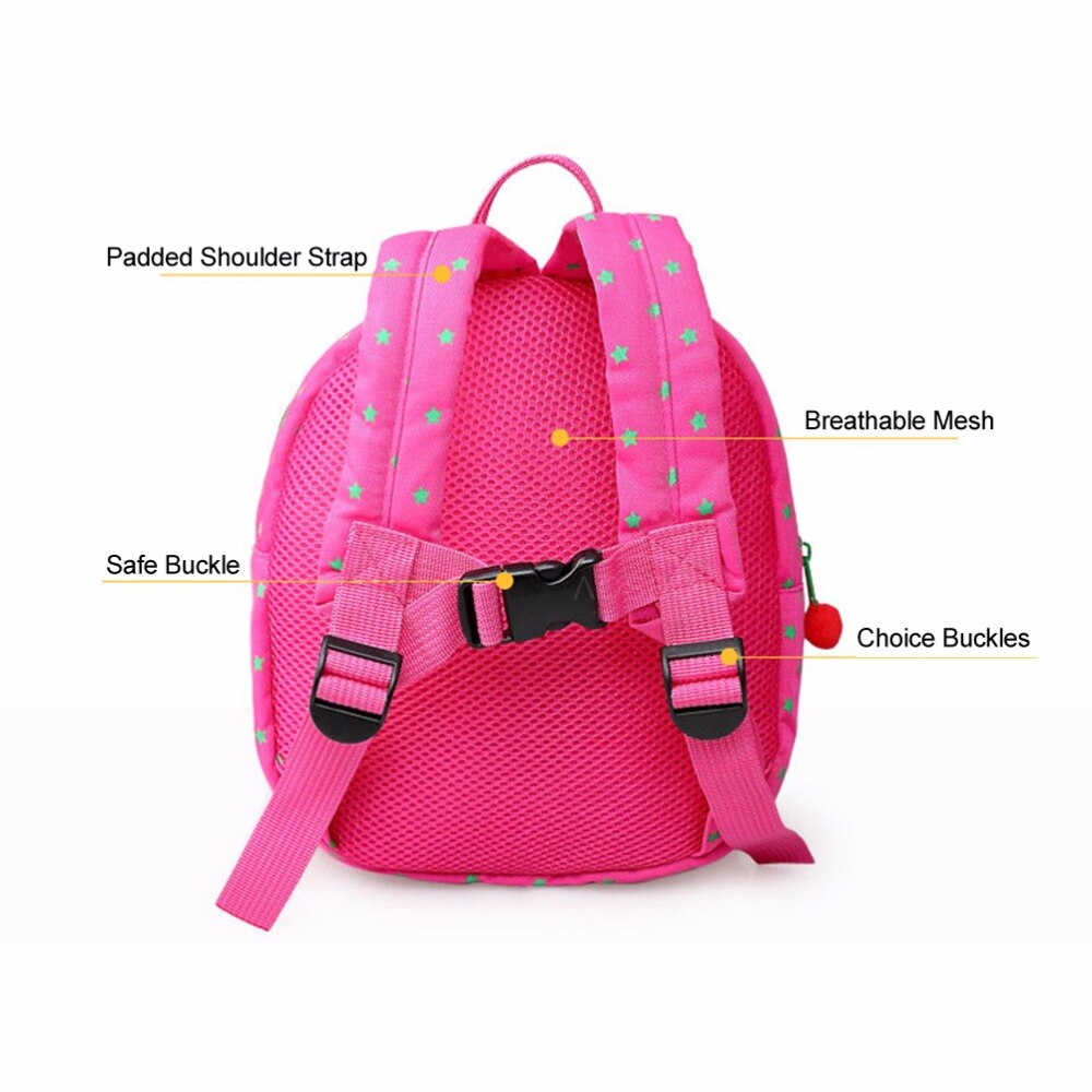Canvas Kindergarten School Backpack for Kids