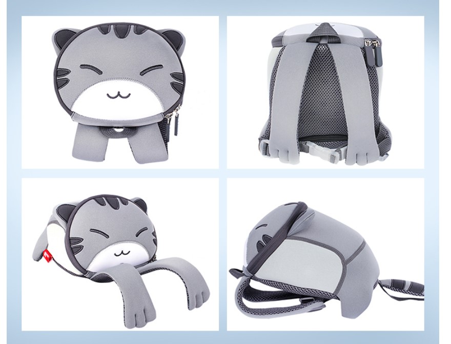 3D Kawaii Kitten Backpack