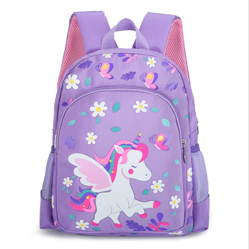 Girls Unicorn Shoulder Backpack for School