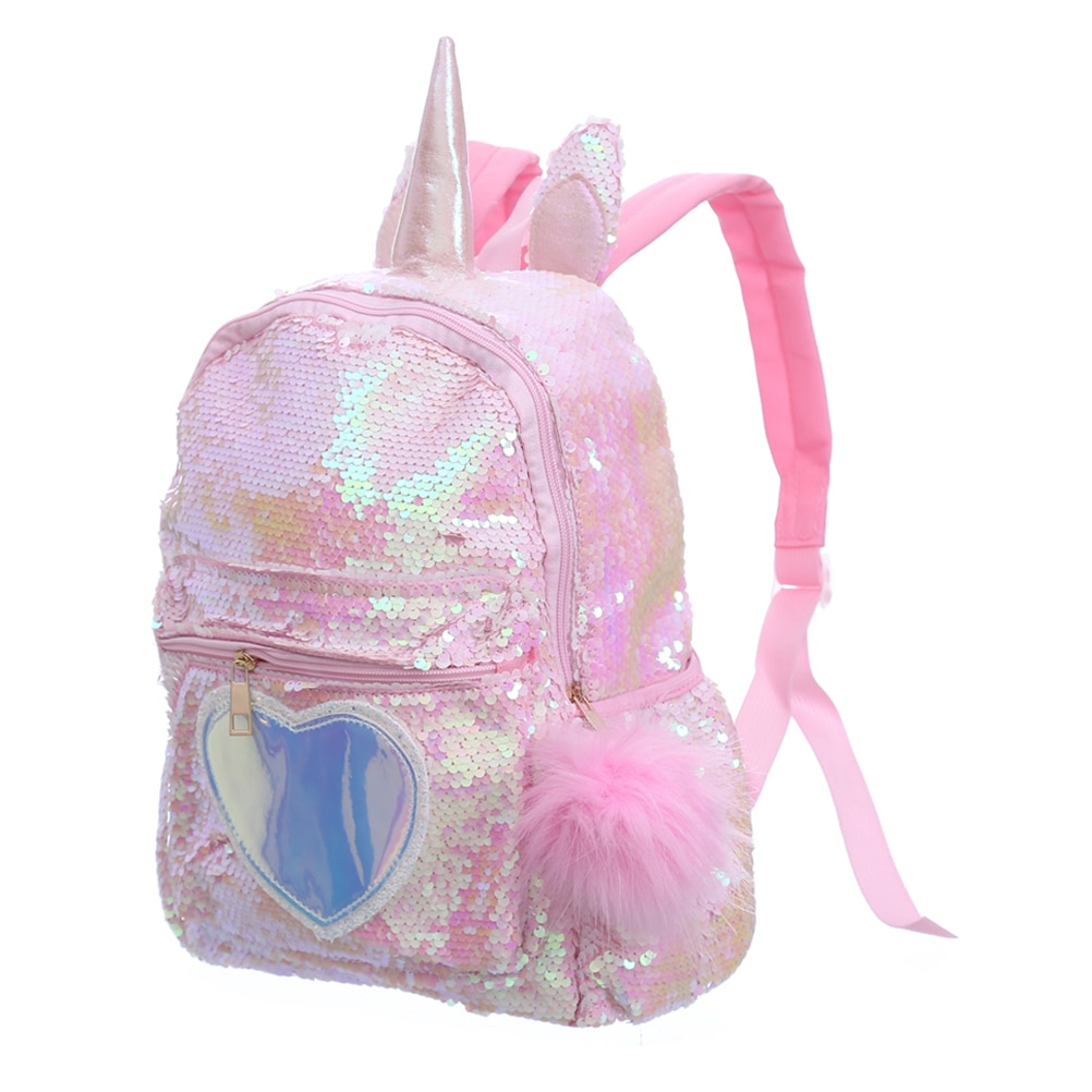 Girl's Sequined Unicorn Backpack
