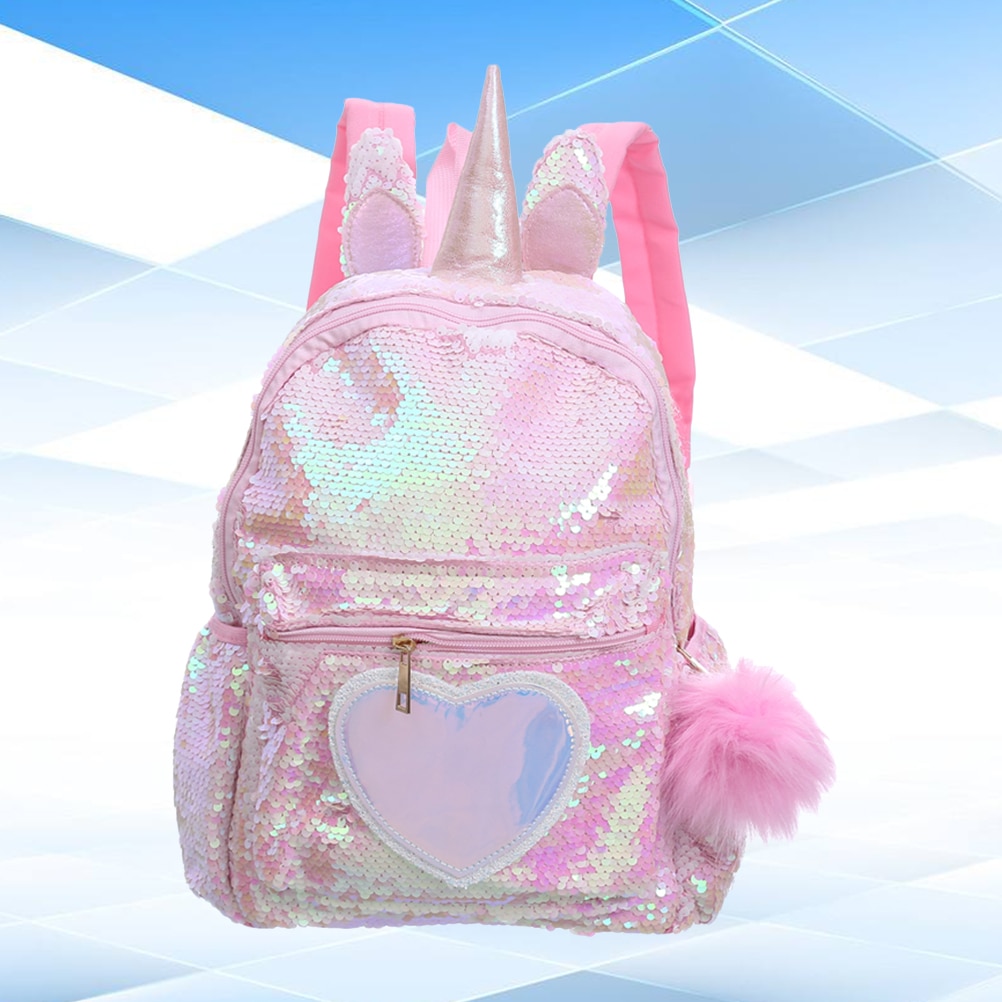 Girl's Sequined Unicorn Backpack