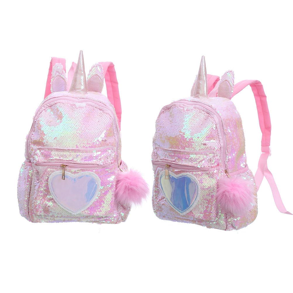 Girl's Sequined Unicorn Backpack