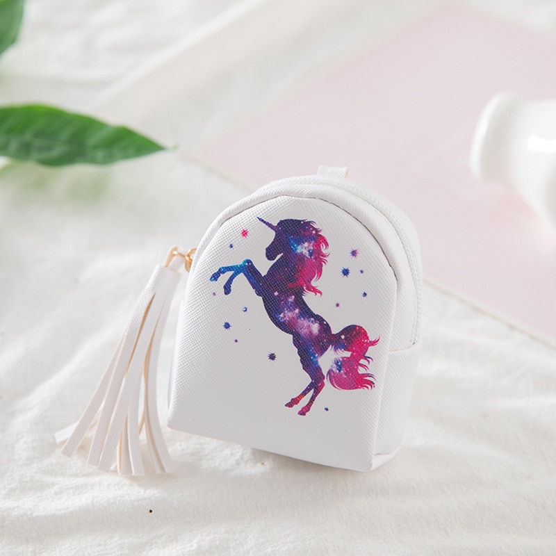 Adorable Coin Pouches with Unicorn Themed Prints