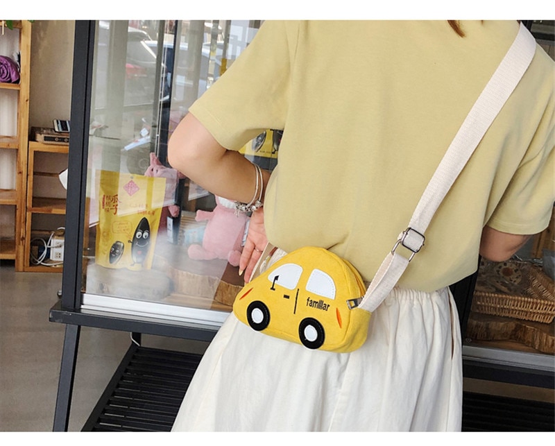 Kid's Car Shaped Crossbody Bag