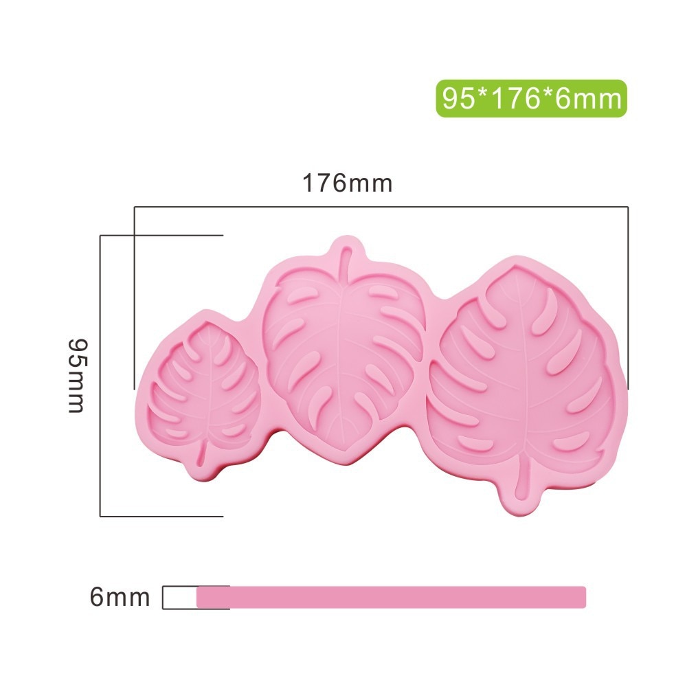 Banana Leaf Shaped Silicone Baking Mold