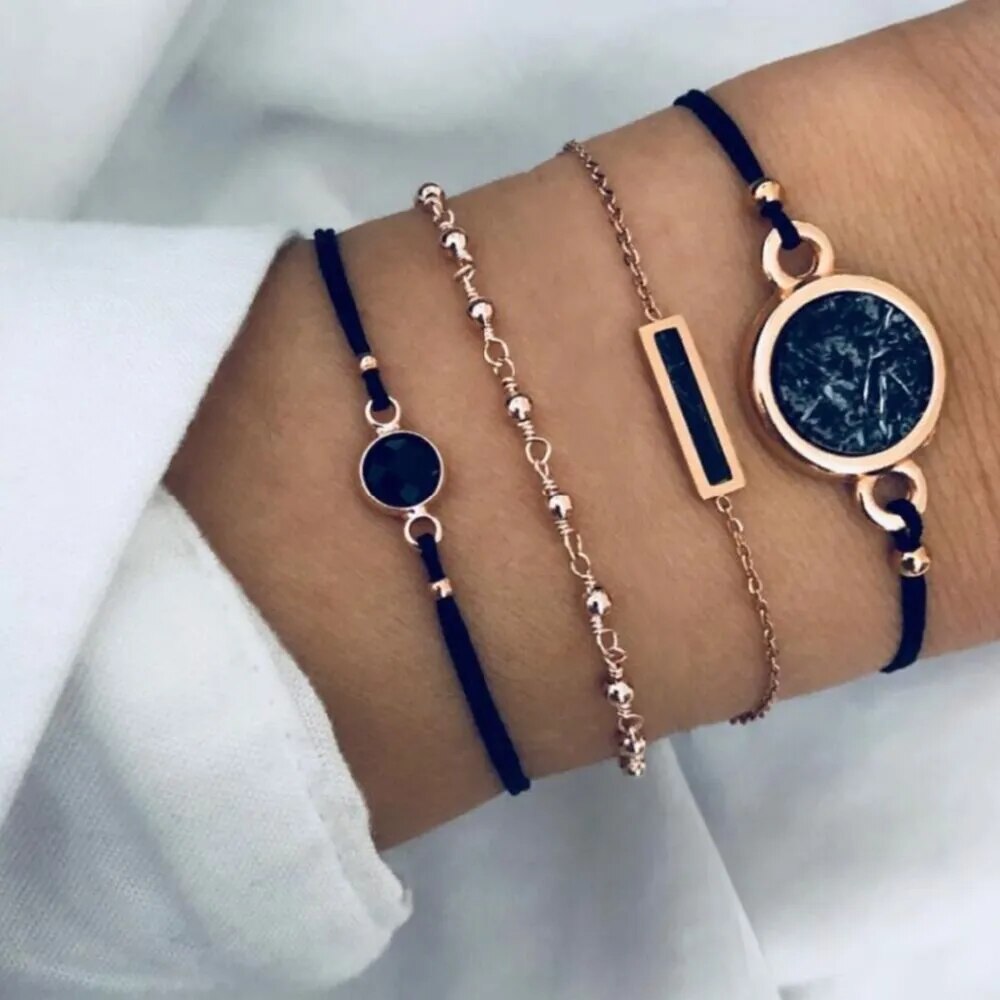 Bohemian Rope Chain Bracelet