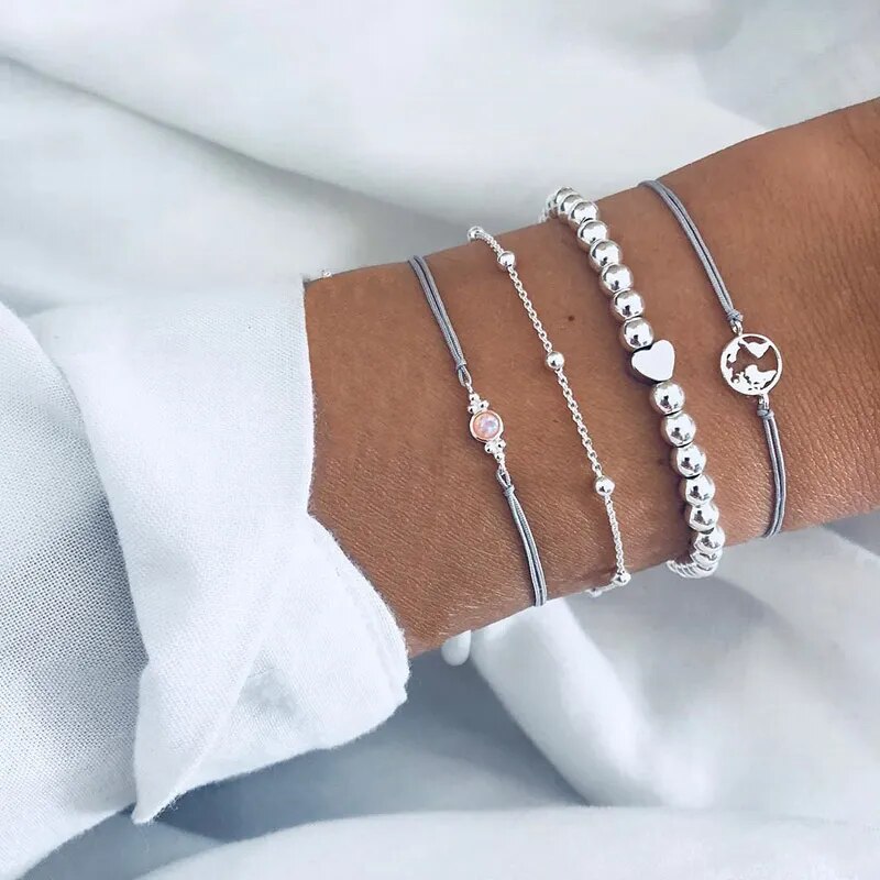Bohemian Rope Chain Bracelet