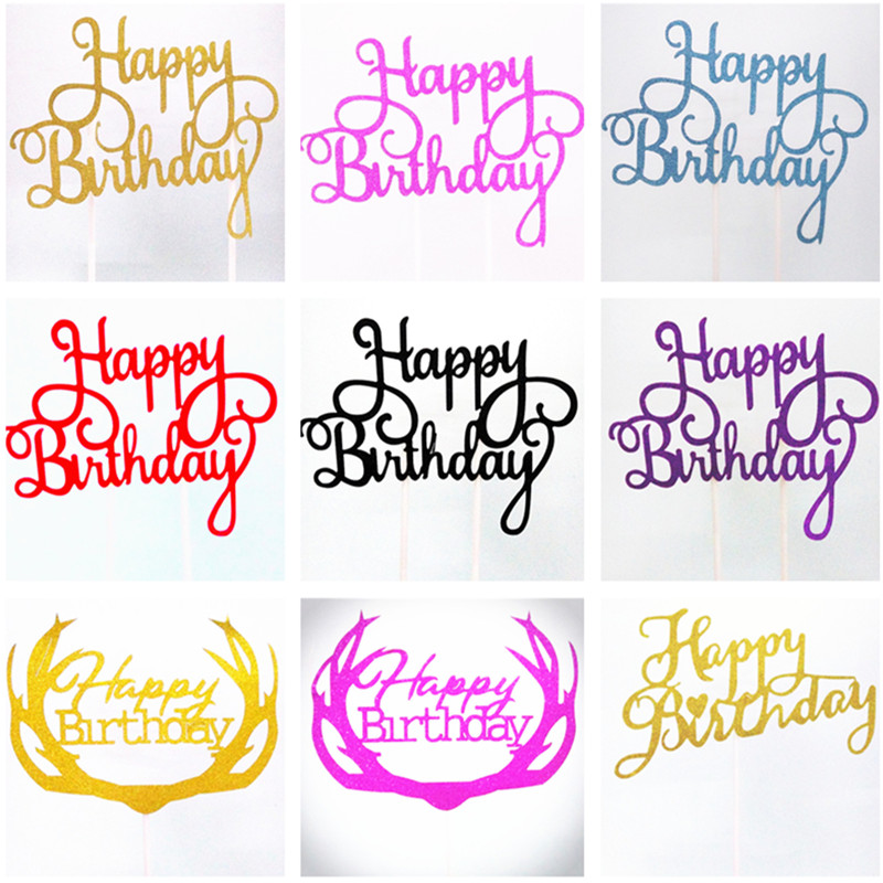 Party Decoration Cake Flag