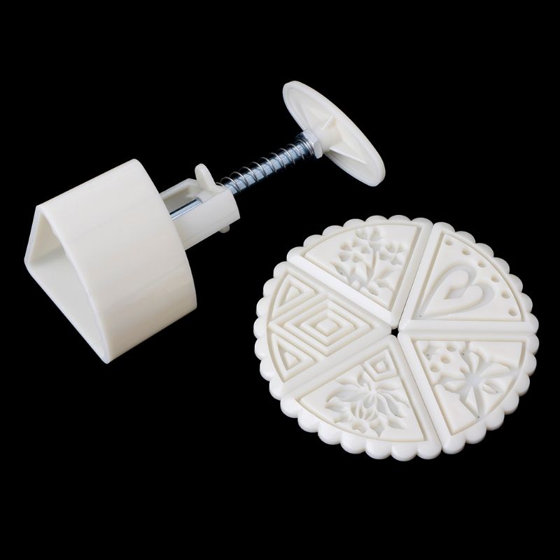 Set of 6 Chocolate Stamps in Shape of Flower