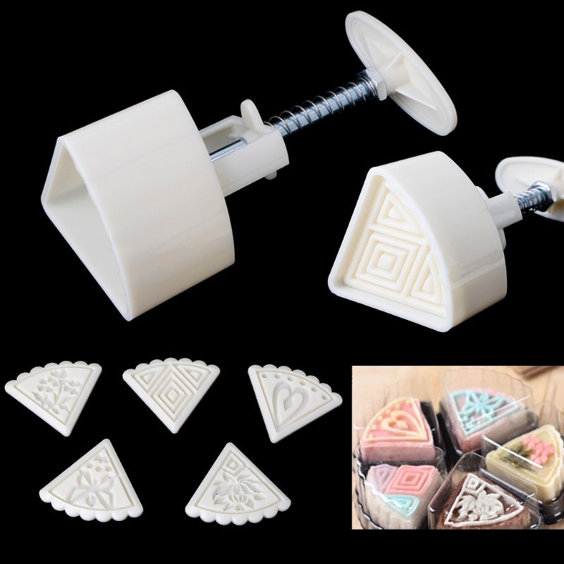 Set of 6 Chocolate Stamps in Shape of Flower