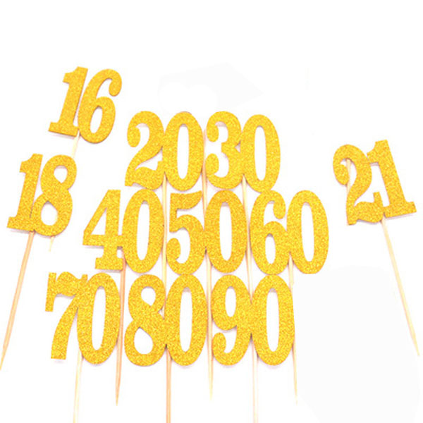 Cupcake's Number Topper