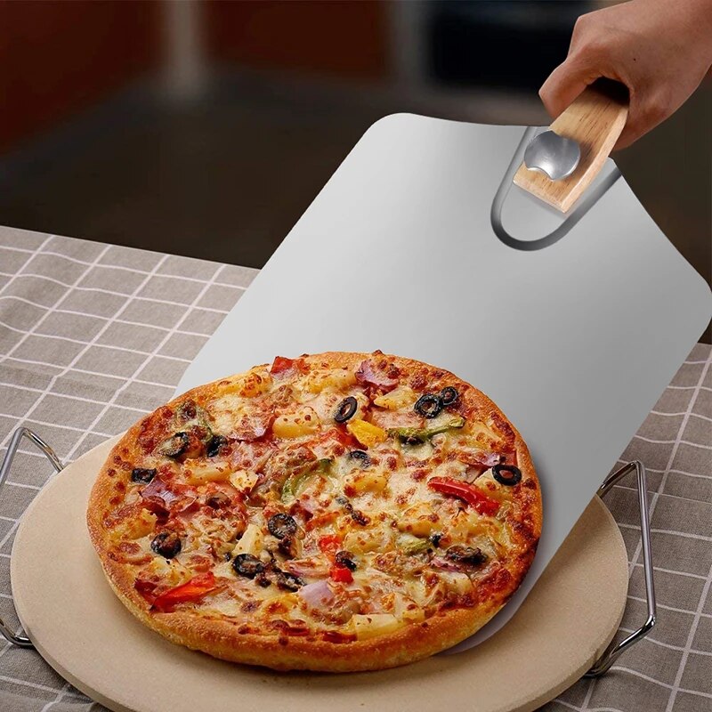 Aluminum Pizza Peel with Foldable Handle