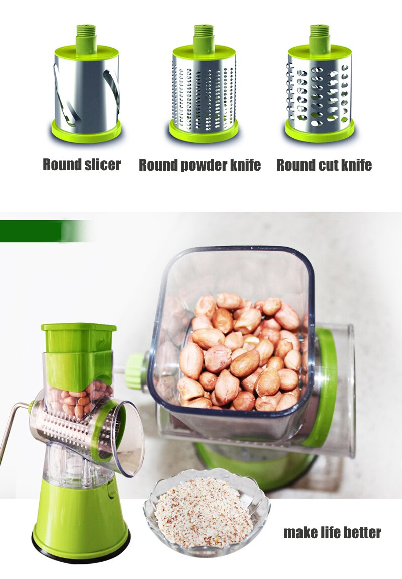 Manual Multifunctional Vegetables Cutter Slicer