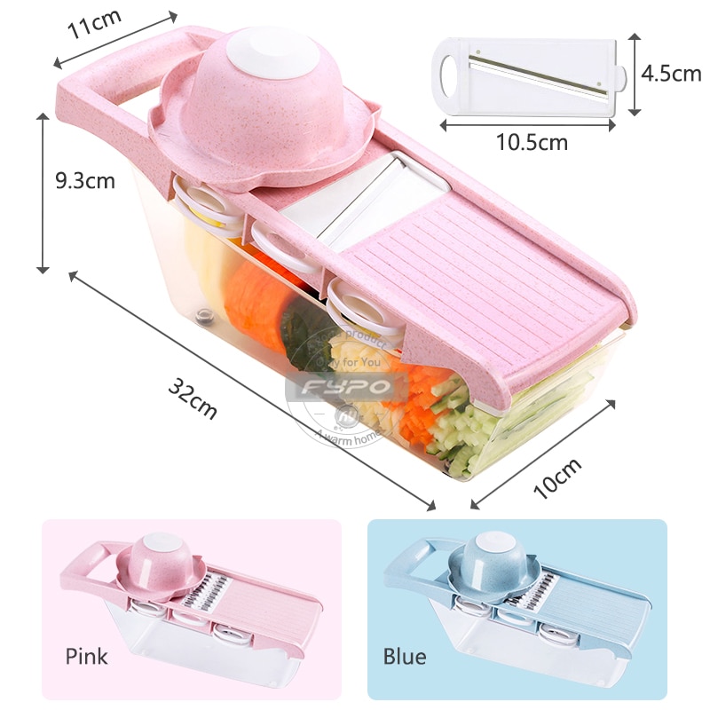 6 in 1 Kitchen Multifunction Vegetable Cutter Set