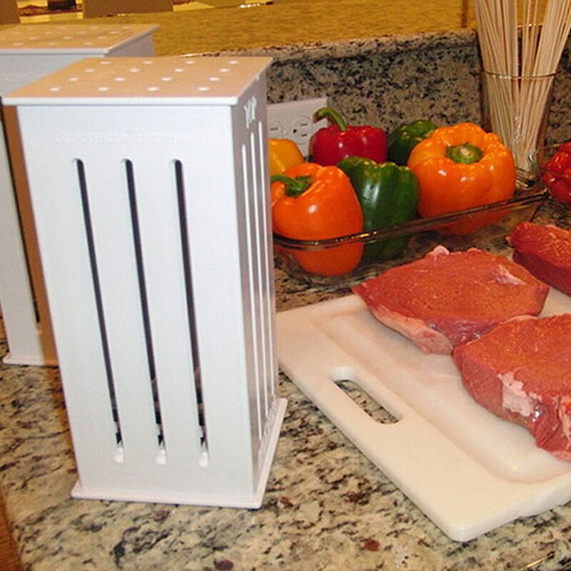 Fast BBQ Skewer Meat Cutter