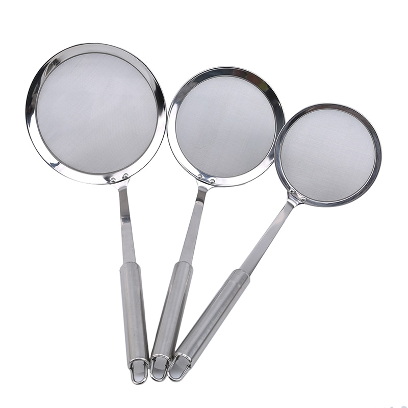 Multifunctional Stainless Steel Mesh Filter Spoon