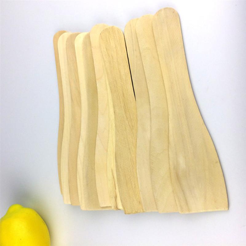 Heat Resistant Wooden Spatulas Set