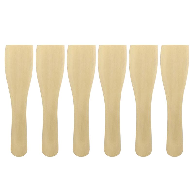 Heat Resistant Wooden Spatulas Set