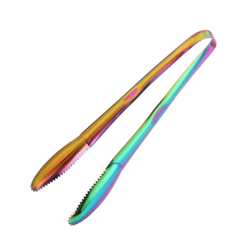 Stainless Steel BBQ Ice Tongs