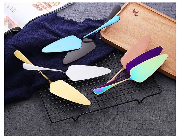 Stainless Steel Serrated Edge Cutter Spatula