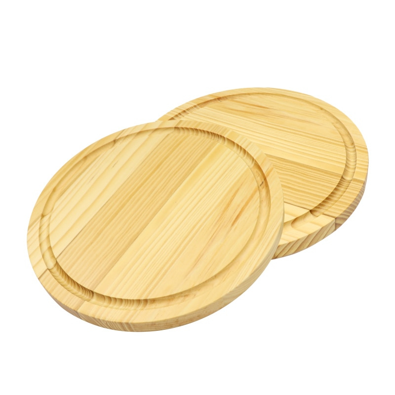 Pine Wood Round Chopping Board