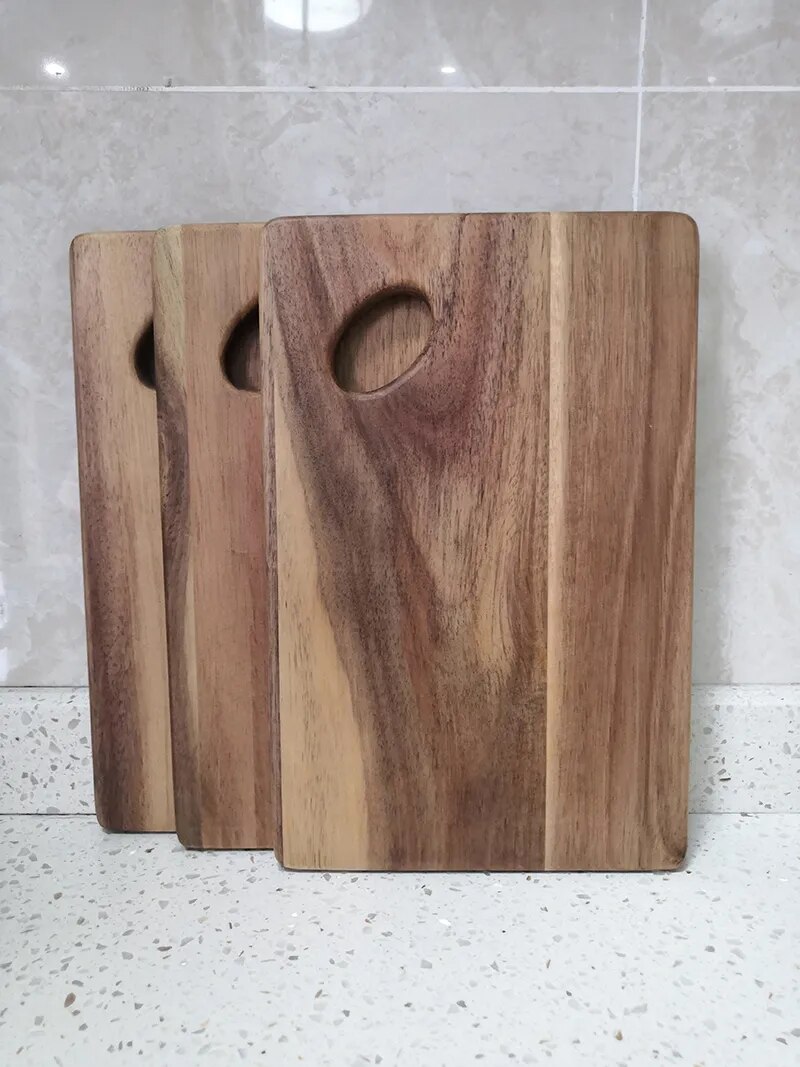 Zebra Acacia Wood Cutting Board