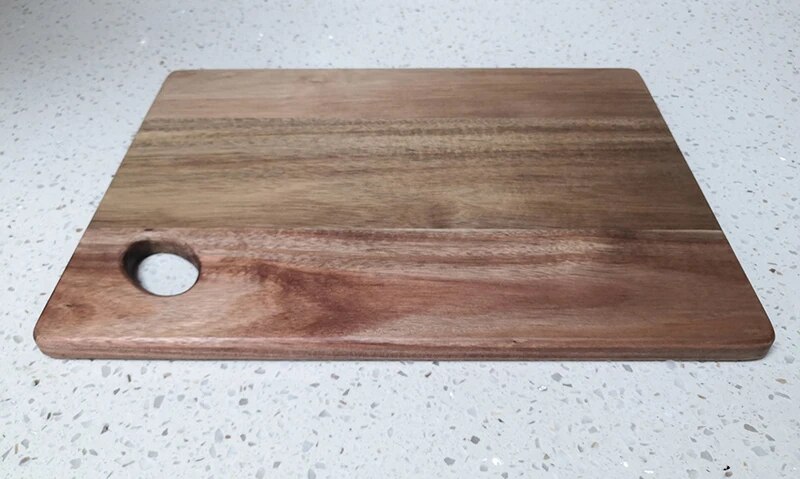 Zebra Acacia Wood Cutting Board