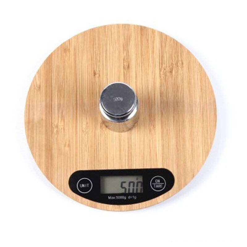 Wooden Kitchen Digital Scale