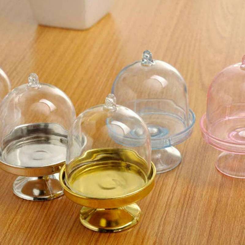 Transparent Box Mini Cake Stand