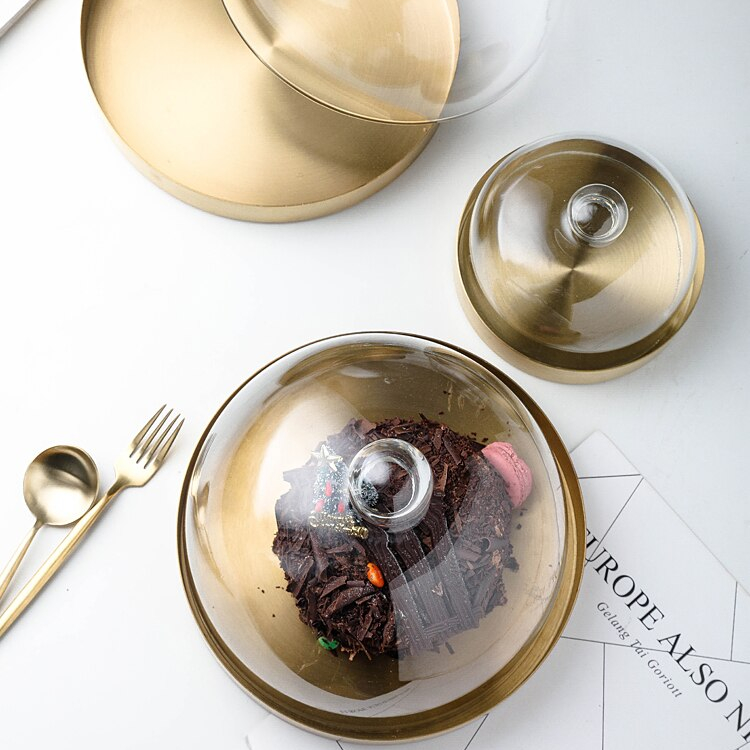 Nordic Stainless Steel Cake Plate Stand