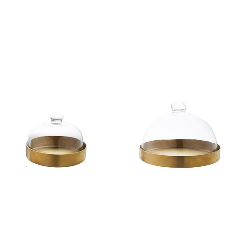 Nordic Stainless Steel Cake Plate Stand