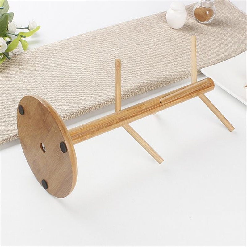 Tree Shaped Wooden Cup Holders