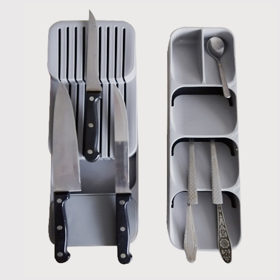 Kitchen Cabinet Tray Organizer