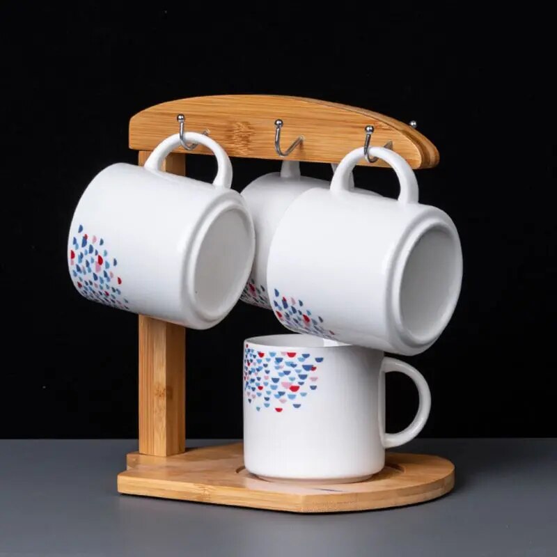 Wooden Cup Organizer