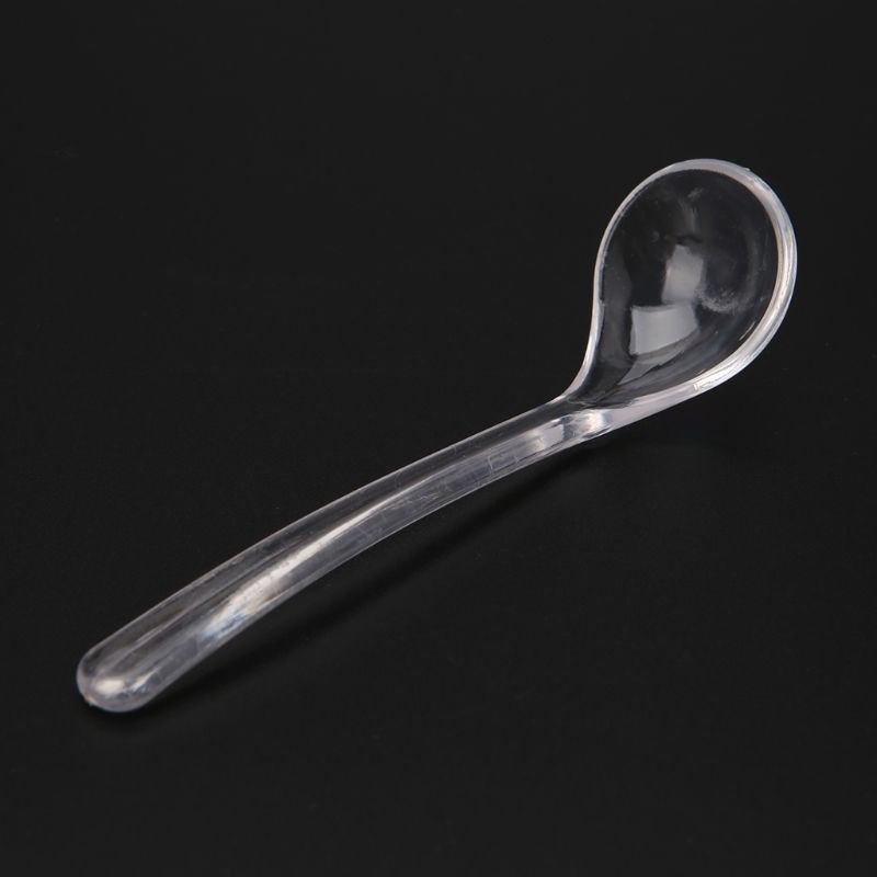 Clear Acrylic Can with Spoon