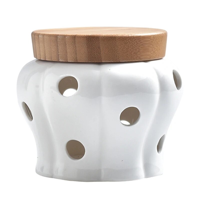 Garlic Design Storage Jar