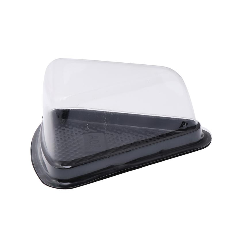 Triangle / Round Shaped Cake Disposable Containers 50 pcs Set