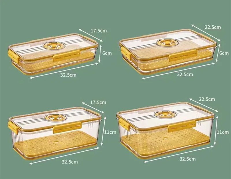 Refrigerator Food Storage Container