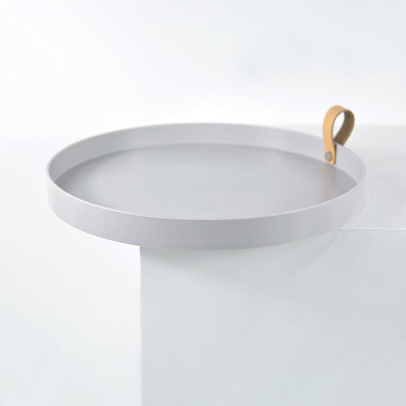 Nordic Round Tray with Handle