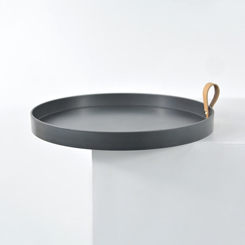 Nordic Round Tray with Handle